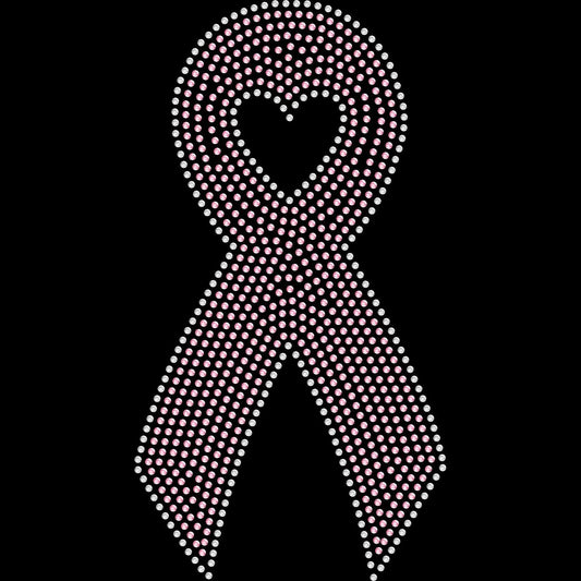 Awareness Ribbon Rhinestone Design